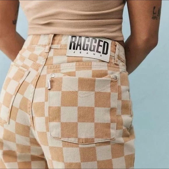 The Ragged Priest Checkered Jeans - Picture 3 of 5